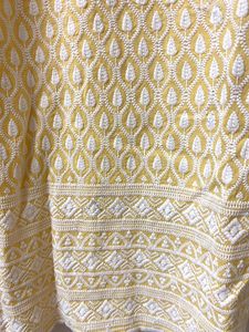Yellow Cotton Kurta