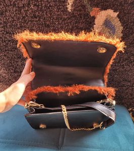 Fur Style Sling Bag
