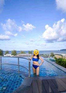 Blue Bikini Set