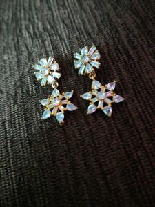 Floral Drop Earrings