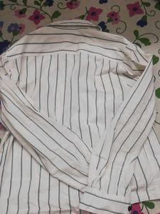 Striped Button-Down Shirt