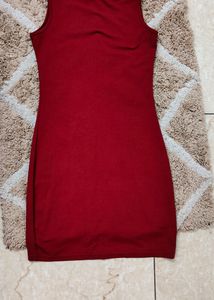 Rust Bodycon Dress