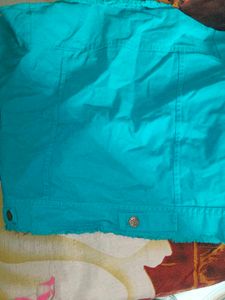 Cute Teal Denim Jacket