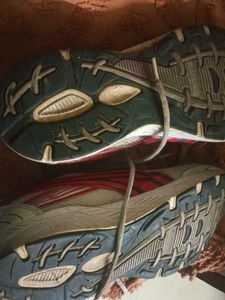 Red &amp; White Running Shoes