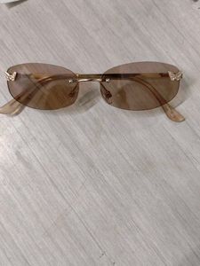 Chic Rimless Butterfly Sunglasses