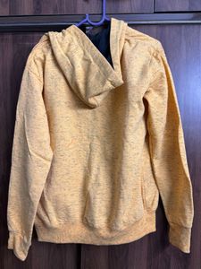 Okia Printed Zippered Double Layered Hooded Jacket