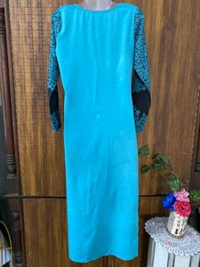 Digital Printed Crepe Kurta