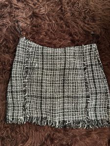 Tweed Mini Skirt