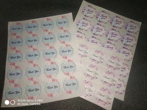 Thank You Sticker Lebels 50