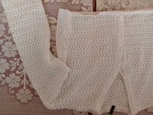 White Korean Shrug 🎀