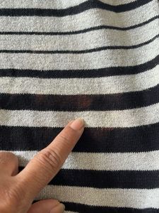 Striped Halter Neck Top