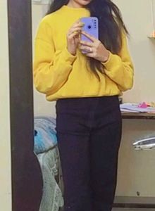 yellow sweatshirt 💛 for women