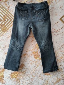 Embellished Bootcut Jeans
