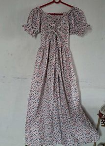Floral Print Maxi Dress