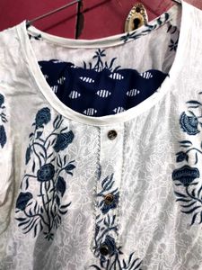 Floral Print Kurta Set