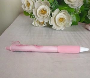 Pink Floral Pen (Black-Gel)