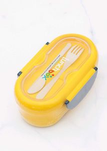 Yellow Bento Lunch Box