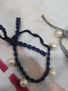 Pearl Hair Tie Set