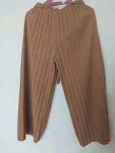 Insua Flared Khaki Palazzo