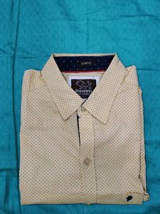 Polka Dot Slim Fit Shirt