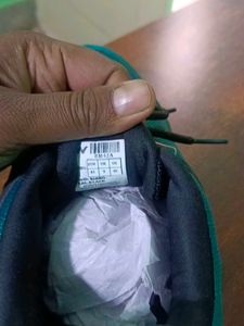 Teal Trail Running Shoes