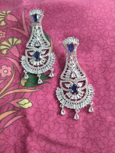 Elegant Silver Drop Earrings