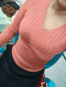 Combo of 2 Coral V-Neck