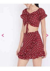 Polka Dot Co Ord Set
