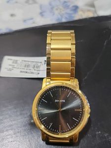 Sonata Gold Watch