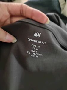 H&amp;m Oversized Tshirt