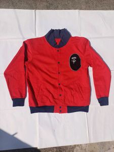 🔥 Rare BAPE Varsity Jacket – Size L (26 xb  21)