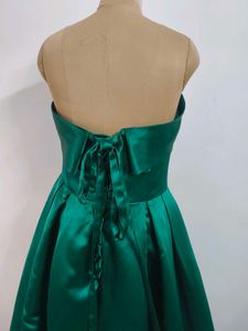 Emerald Green Off-Shoulder Gown