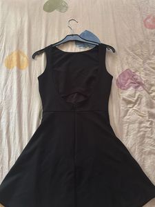 Black Fit &amp; Flare Dress