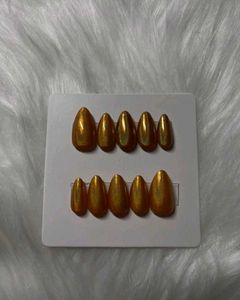 Customize Chrome Nail Press Ons