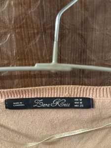 ZARA  V-Neck Knit Top