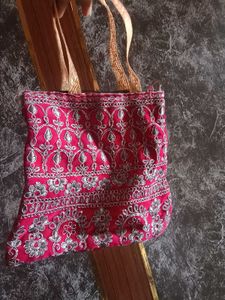Velvet Hand Bag.