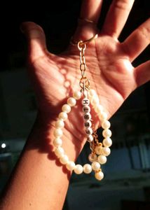 Personalized Beaded Keychain