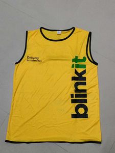 Blinkit Sleeveless T-Shirt