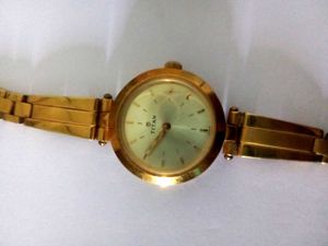 Vintage Titan Gold Watch