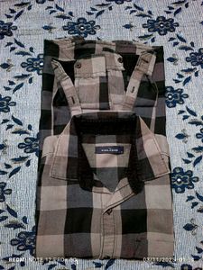 Highlander Checkered Shirt new condition