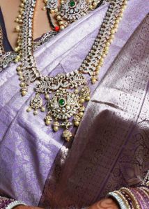 Long necklace with earings