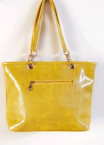 Stylish Croco Tote Bag
