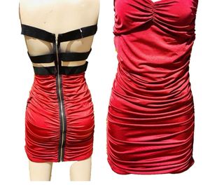 Padded Ruched Bodycon