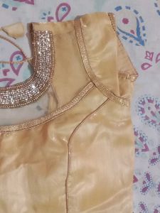 Elegant Golden Blouse
