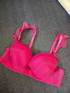 Pink Lingerie Set(used)(bust-36)