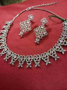Adi diamond Necklace Set 💥