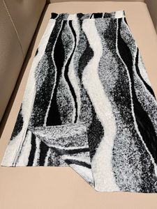 Abstract Print  Skirt