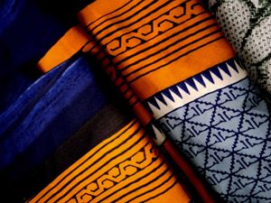 Saree Navy Blue