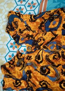 Printed One Piece Kurti Ankle Length