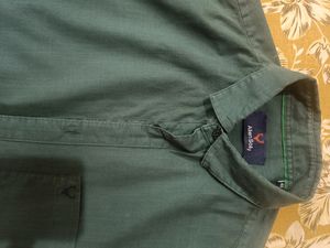 Allen solly casual shirt, size-40,slim, solid, cut